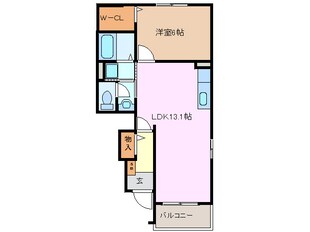 霞ケ浦駅 徒歩10分 1階の物件間取画像